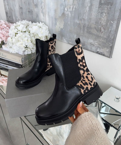 Boots Galina Schwarz Leo Ladypolitan ♡