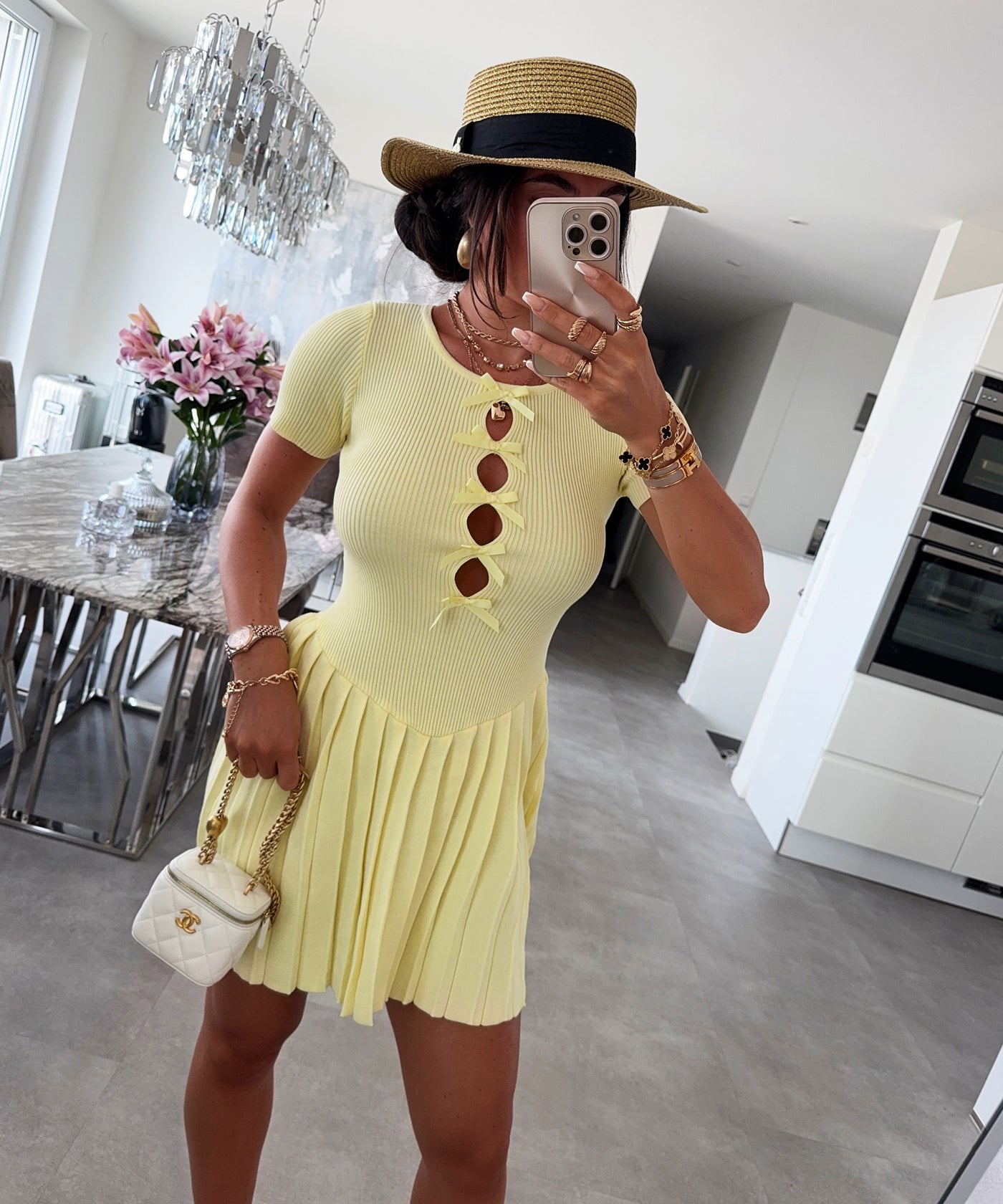 Kleid Milya Gelb Ladypolitan ♡