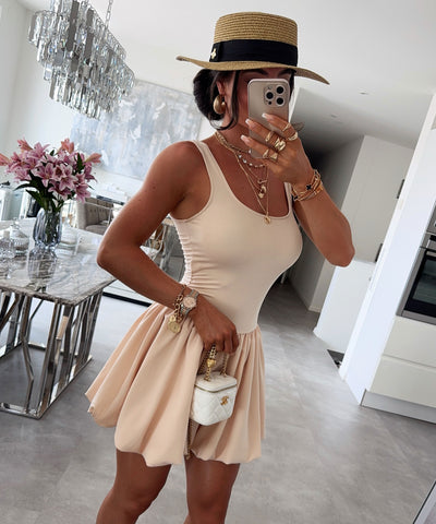 Kleid Kerima Beige Ladypolitan ♡