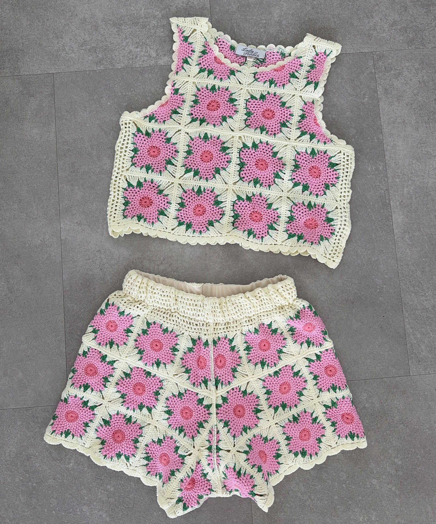 Häkel Top Nua Rosa Ladypolitan ♡
