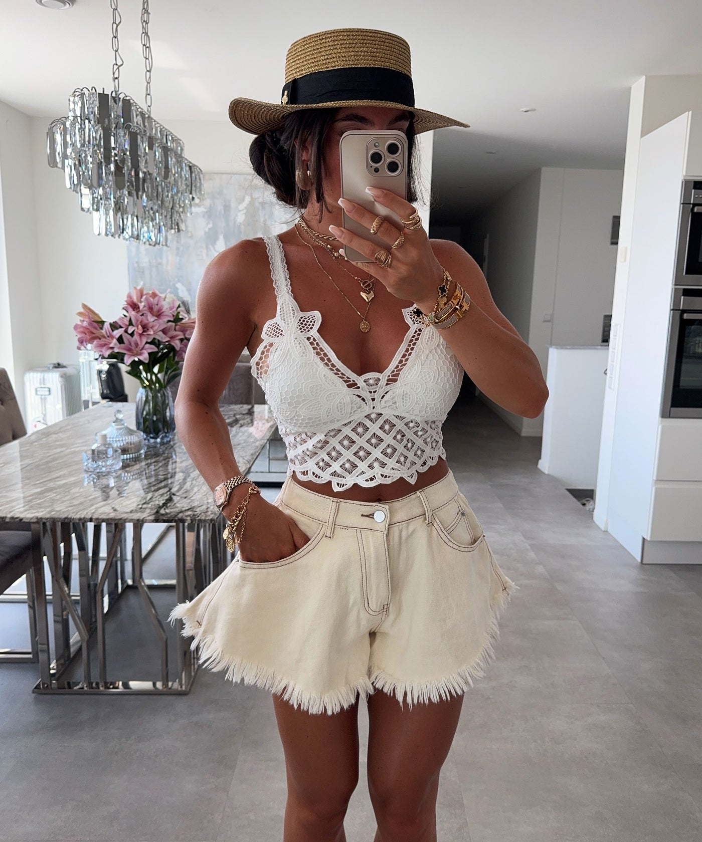 Top Evalia Weiß Ladypolitan ♡