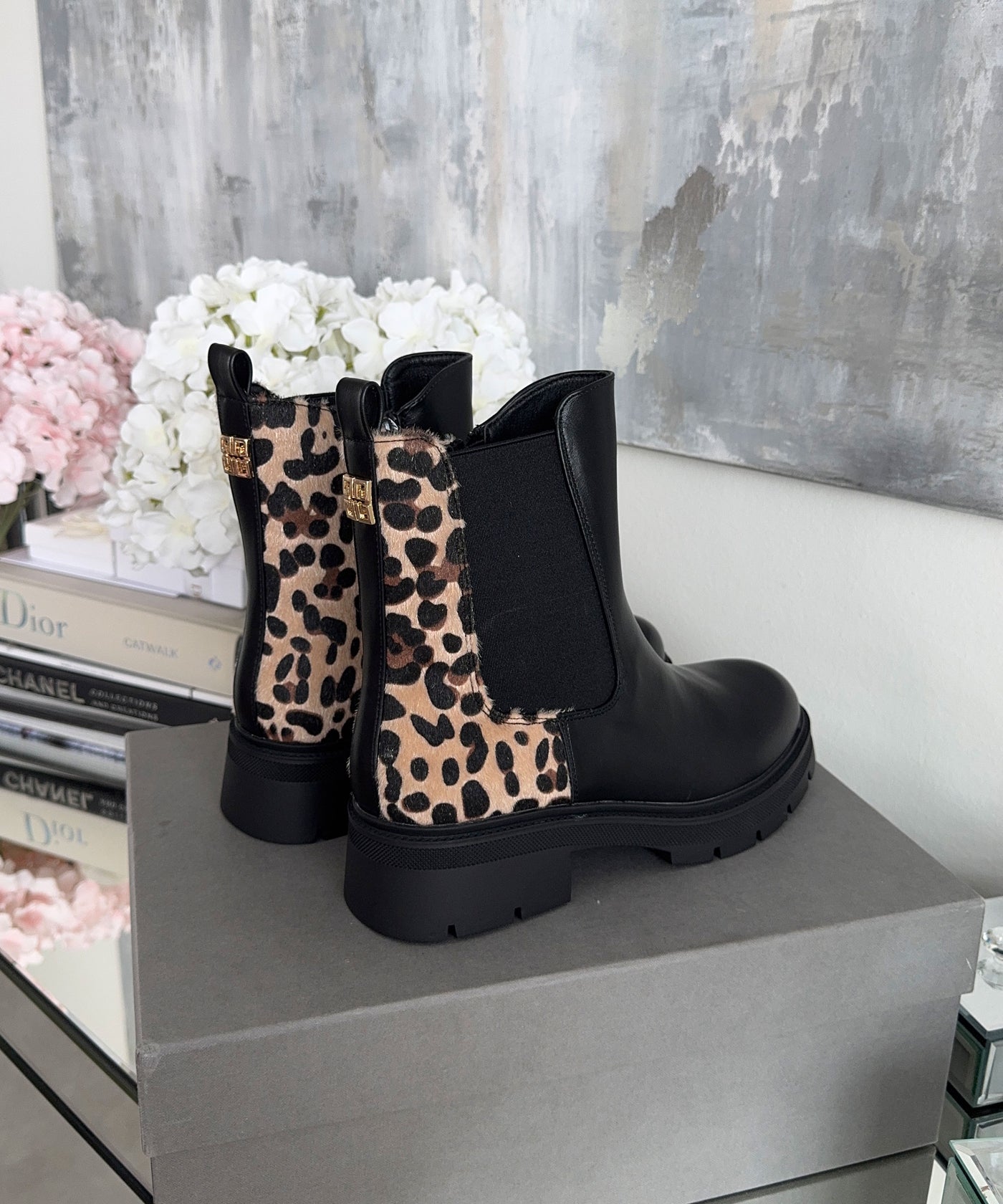 Boots Galina Schwarz Leo Ladypolitan ♡