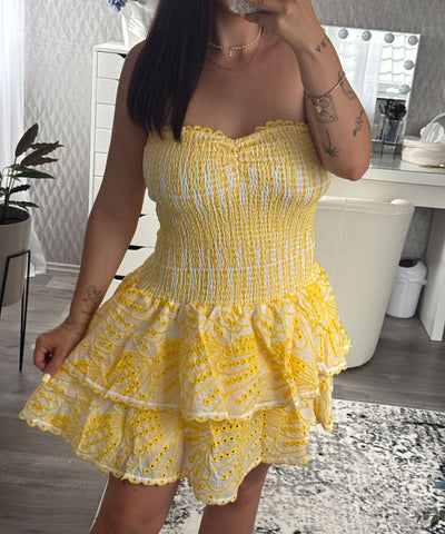 Kleid Maryka Gelb Ladypolitan ♡