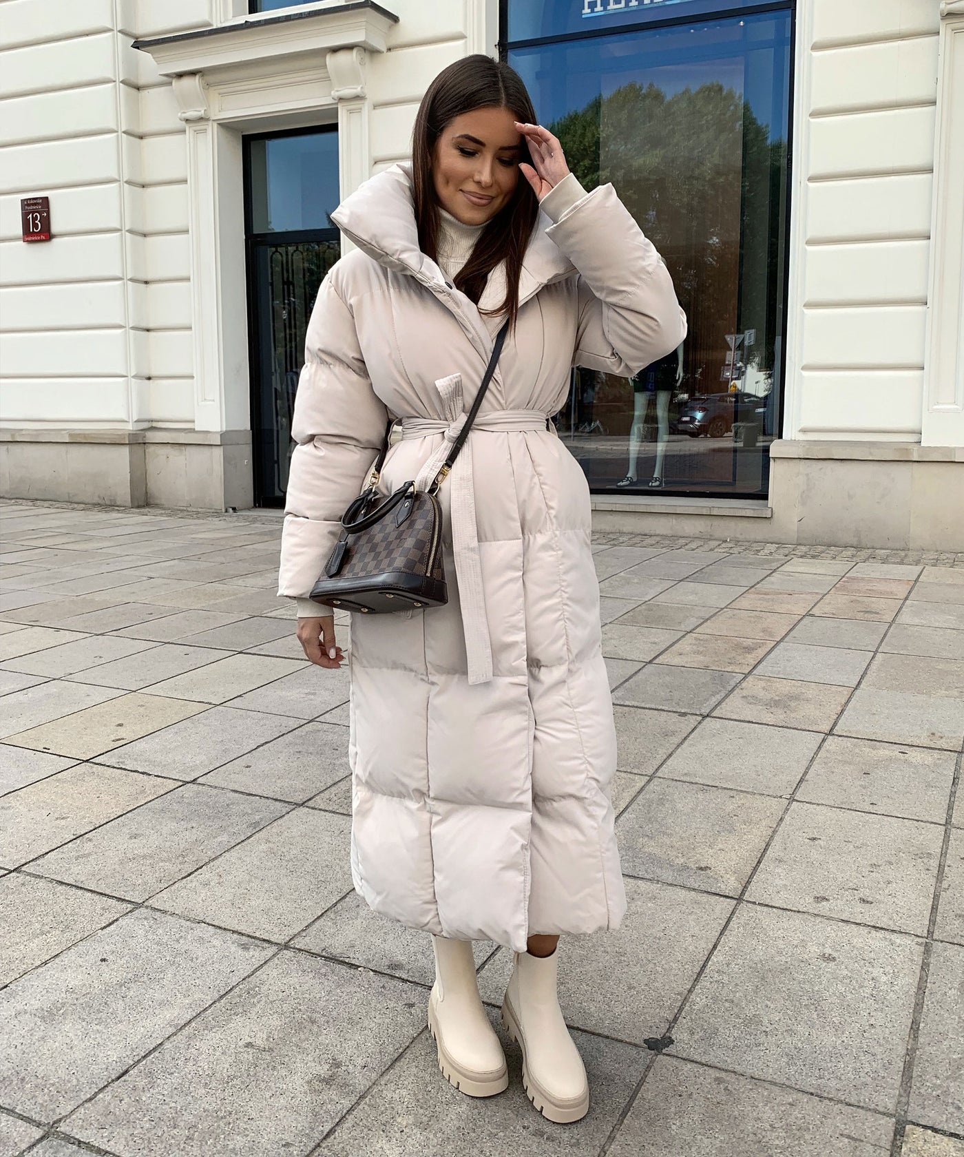 Oversize Parka Kyleih Beige  Ladypolitan - Fashion Onlineshop für Damen   