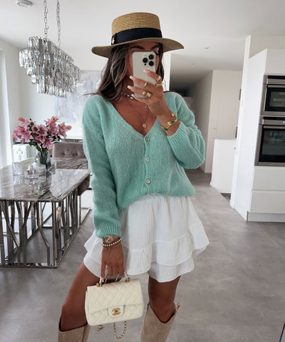 Cardigan Tracey Mint  Ladypolitan ♡   