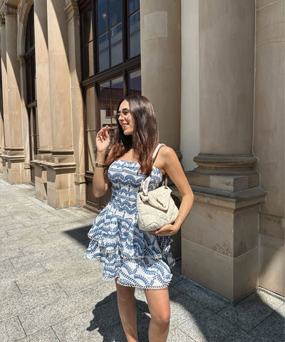 Kleid Zofia Blau Ladypolitan ♡
