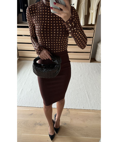 Kleid Yania Braun Ladypolitan ♡