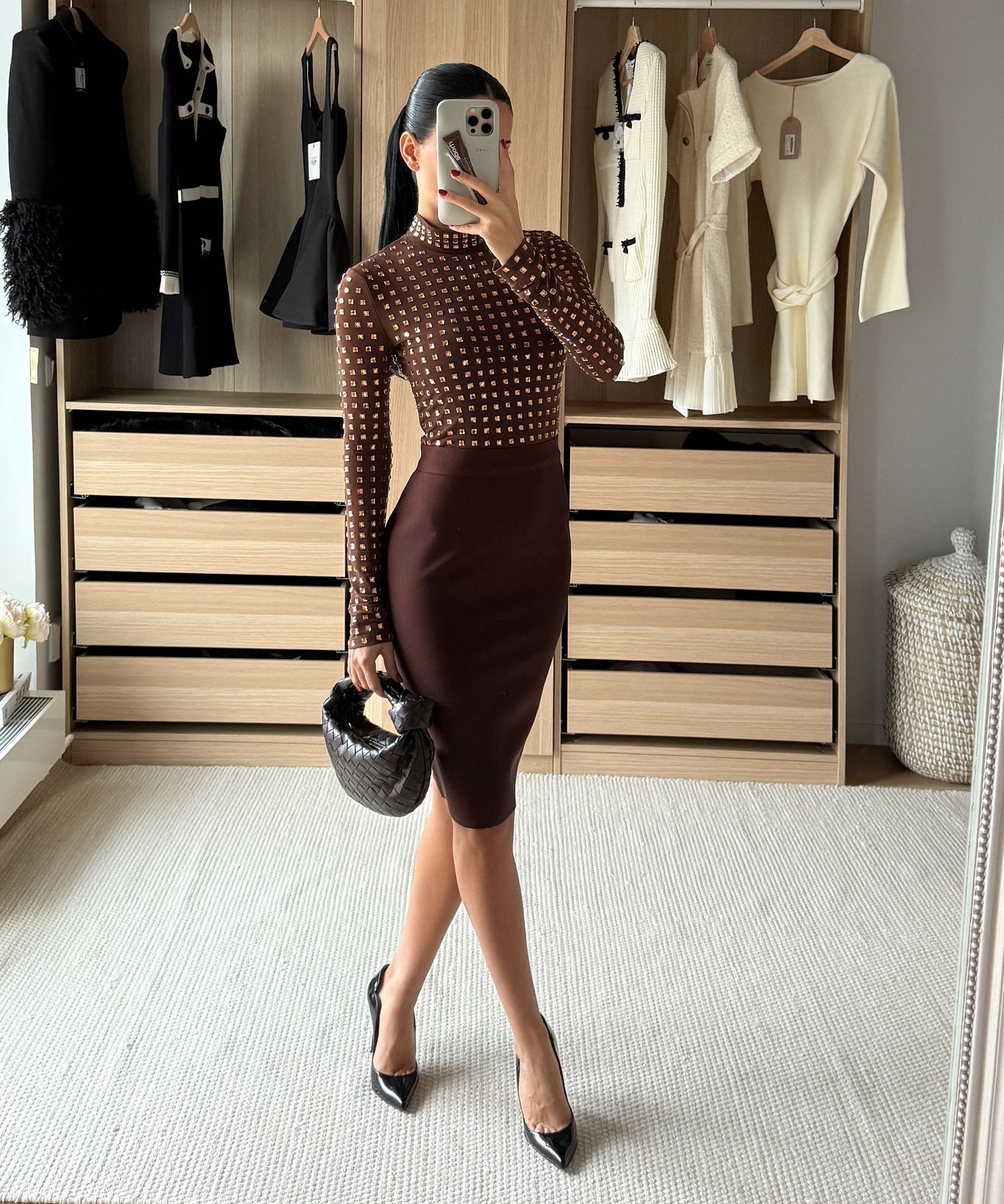 Kleid Yania Braun Ladypolitan ♡