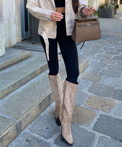 Stiefel Mena Beige Ladypolitan ♡