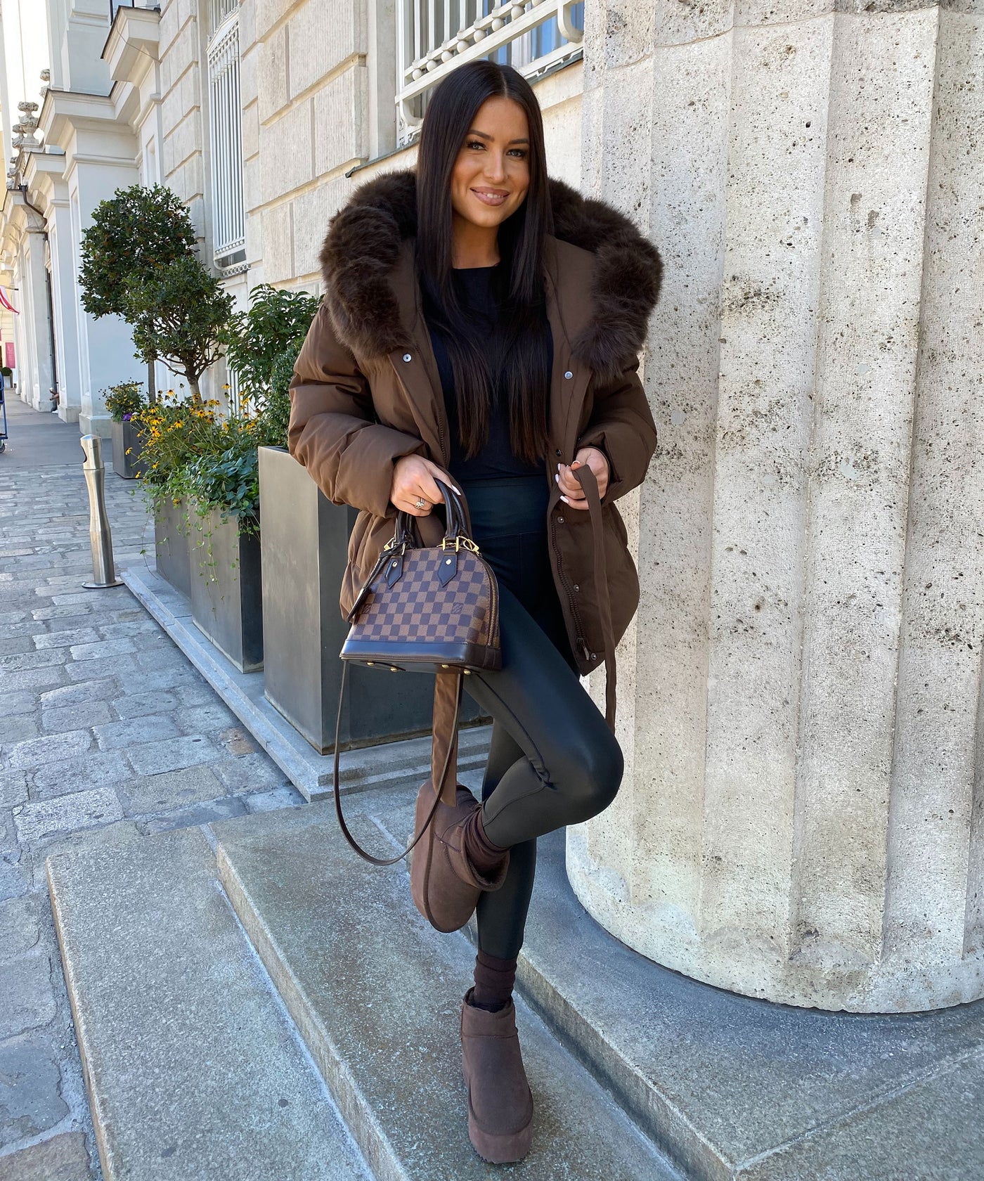 Jacke Mala Braun Ladypolitan ♡