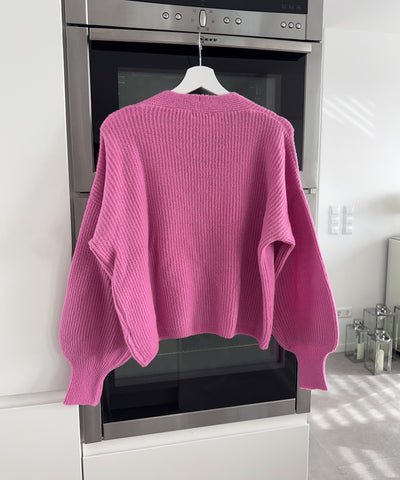 Jäckchen Jade Fuchsia Pink Ladypolitan - Fashion Onlineshop für Damen