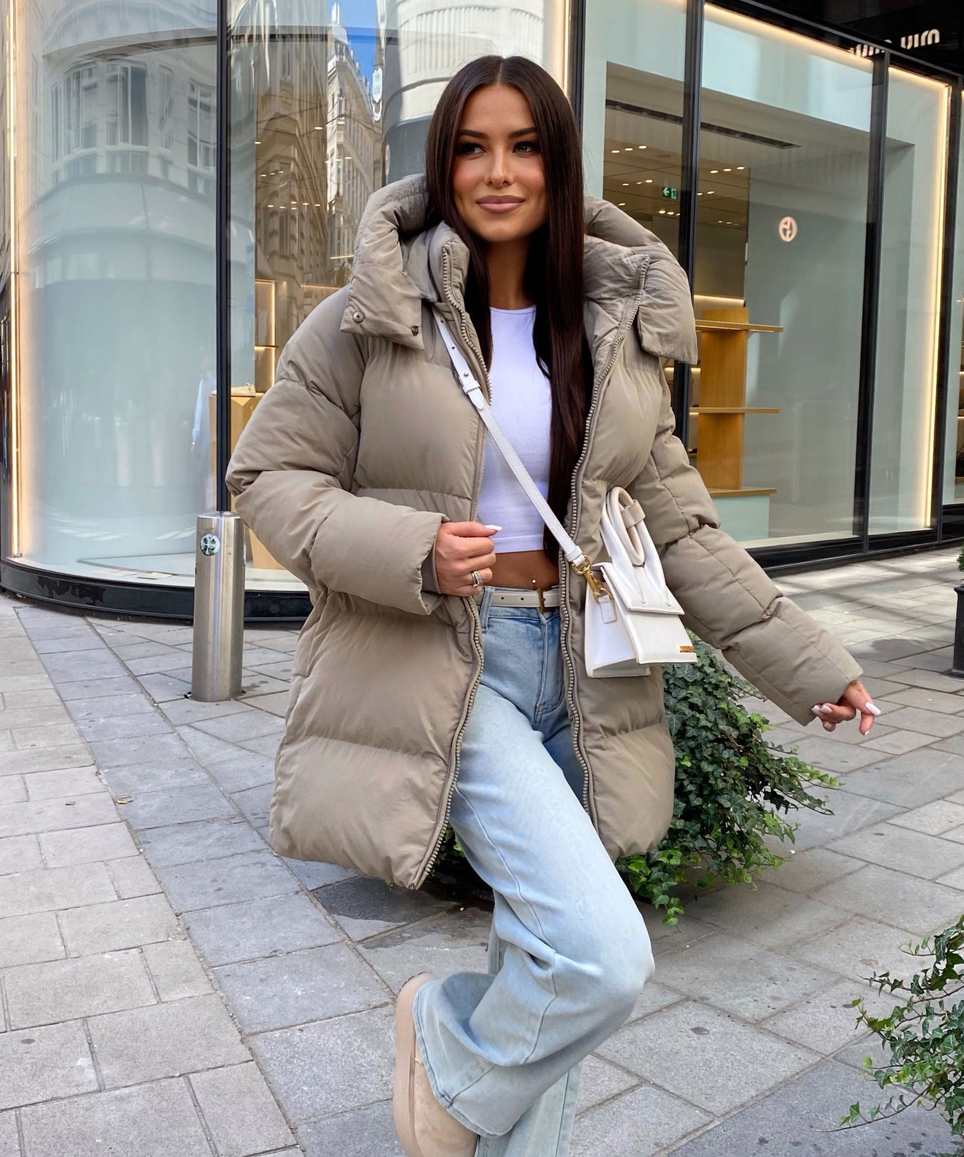Jacke Addie Taupe Ladypolitan ♡