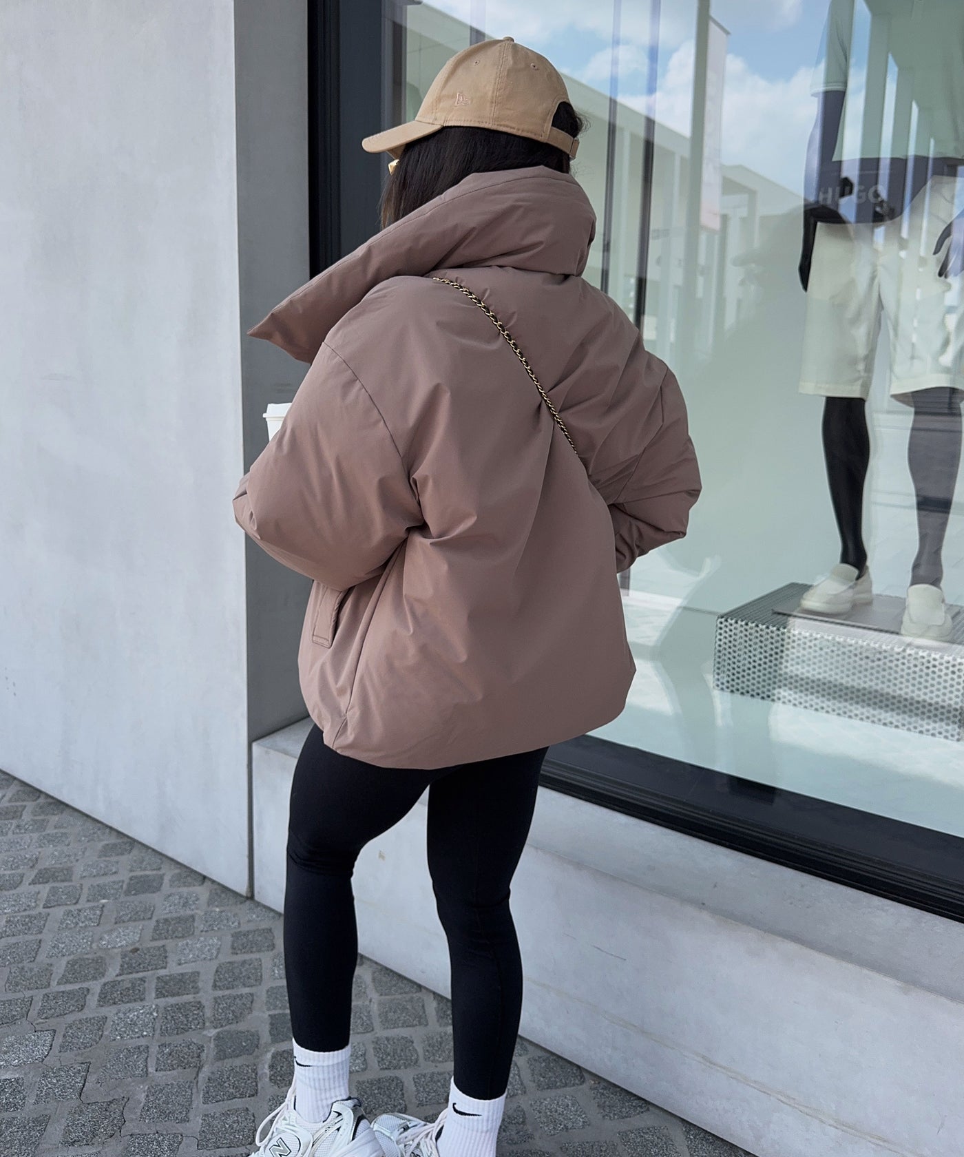 Jacke Vena Taupe