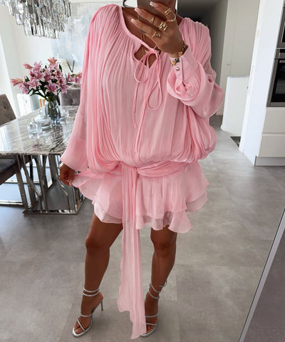 Mini Kleid Laisa Rosa Ladypolitan ♡