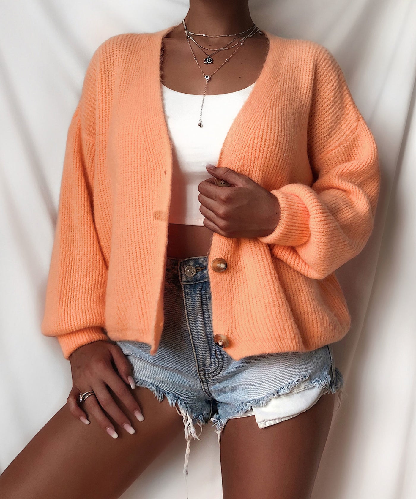 Jäckchen Jade Orange  Ladypolitan - Fashion Onlineshop für Damen   