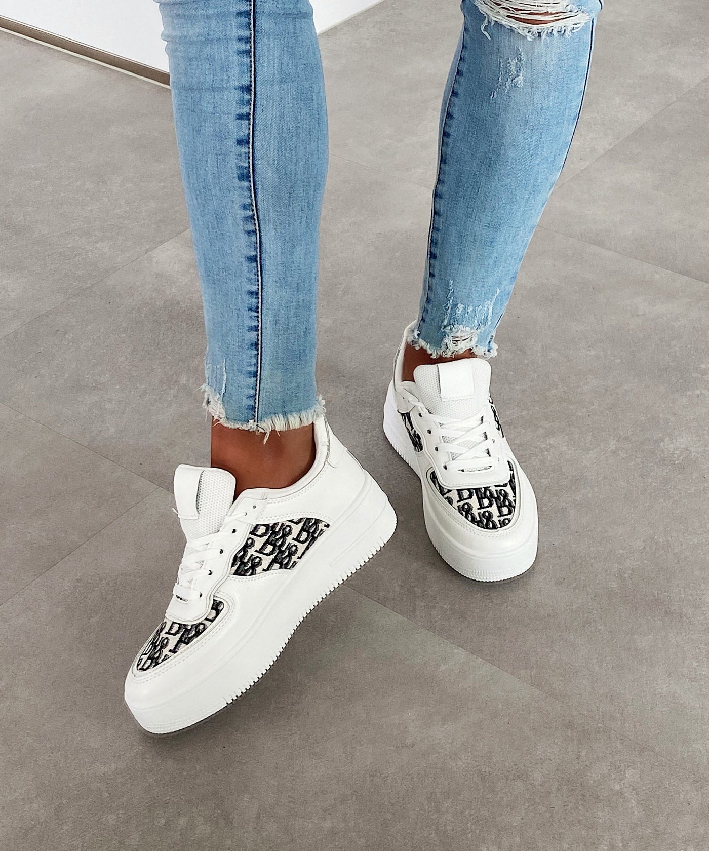 Sneaker Abby Weiß  Ladypolitan - Fashion Onlineshop für Damen   