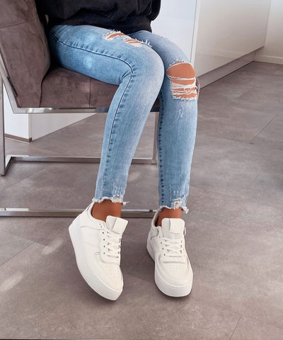 Sneaker Sarai Weiß  Ladypolitan - Fashion Onlineshop für Damen   