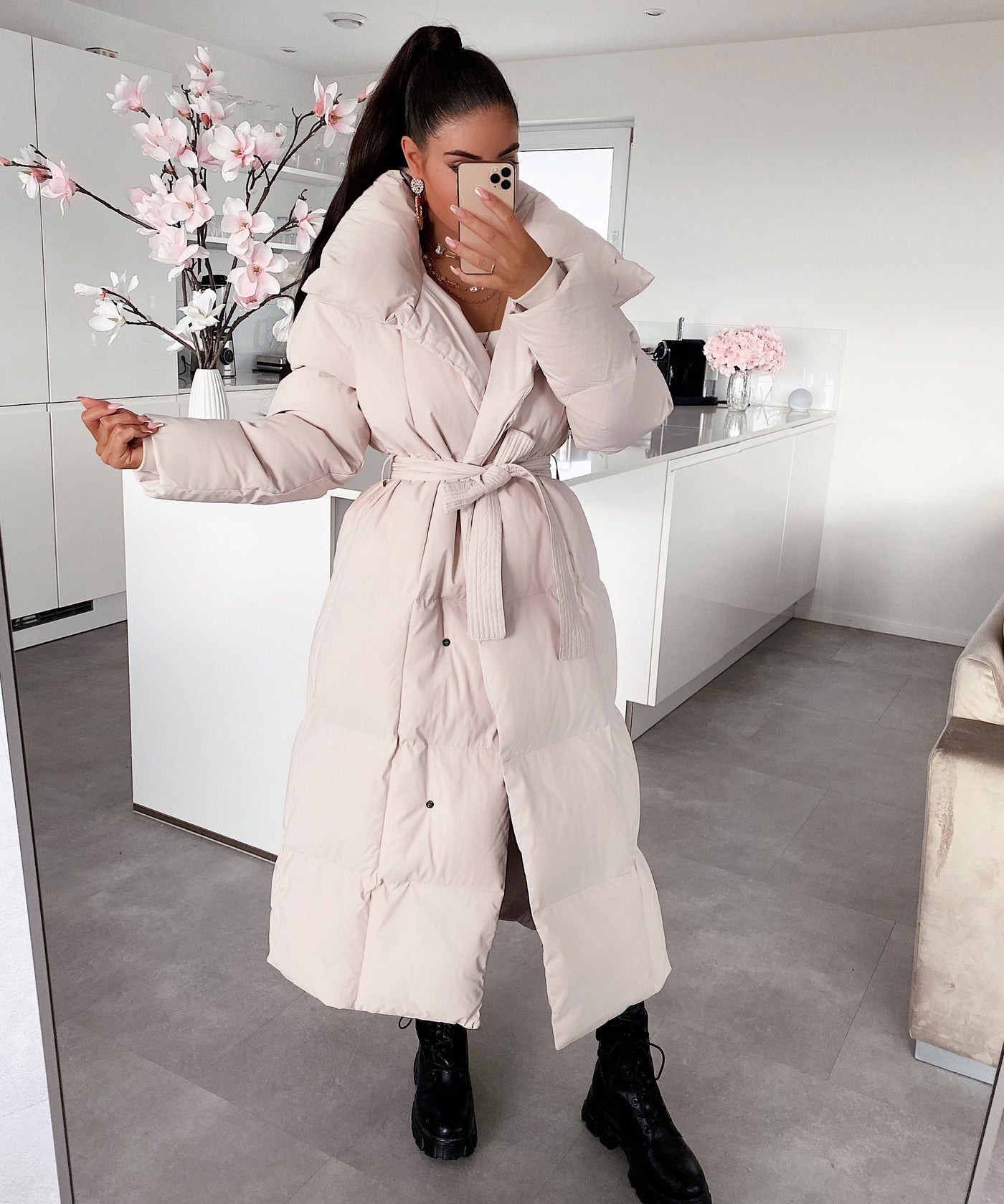 Oversize Parka Kyleih Beige  Ladypolitan - Fashion Onlineshop für Damen   