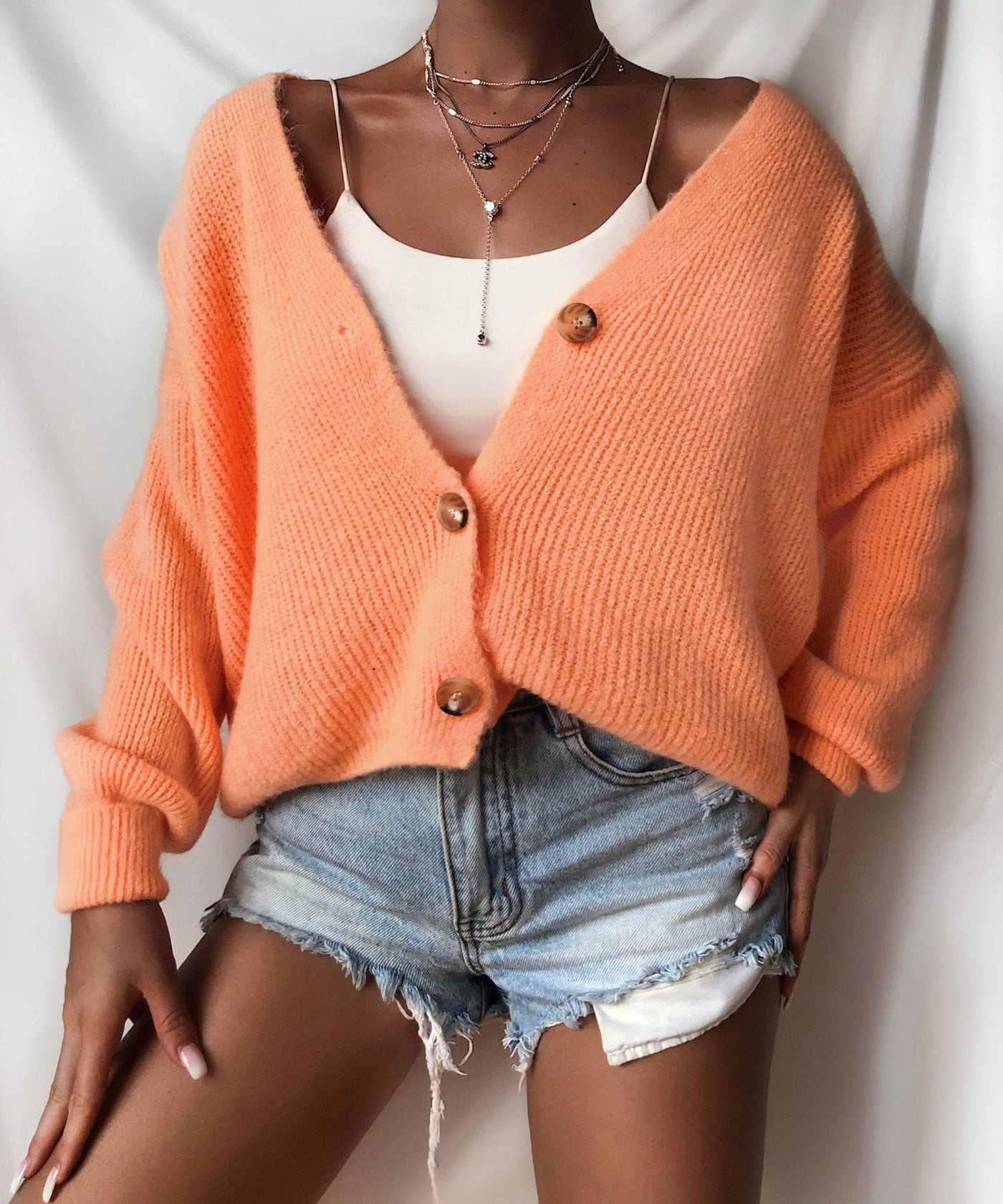 Jäckchen Jade Orange  Ladypolitan - Fashion Onlineshop für Damen   