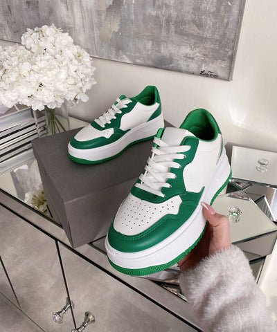 Sneaker Gwendolyn Grün  Ladypolitan - Fashion Onlineshop für Damen   