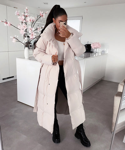 Oversize Parka Kyleih Beige  Ladypolitan - Fashion Onlineshop für Damen   