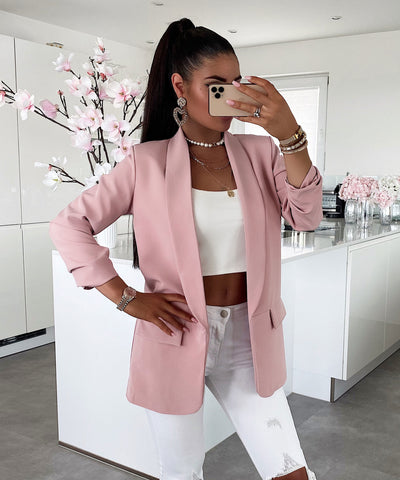 Blazer Mykonos Rosa  Ladypolitan - Fashion Onlineshop für Damen   
