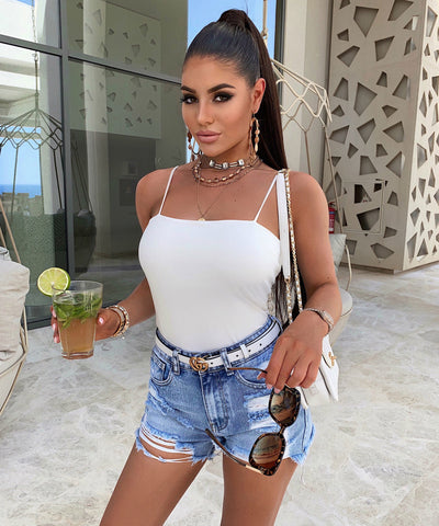 Body Chelsea Weiß  Ladypolitan - Fashion Onlineshop für Damen   