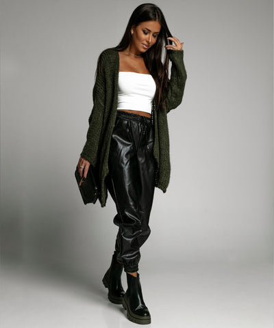 Cardigan Aina Khaki  Ladypolitan ♡   