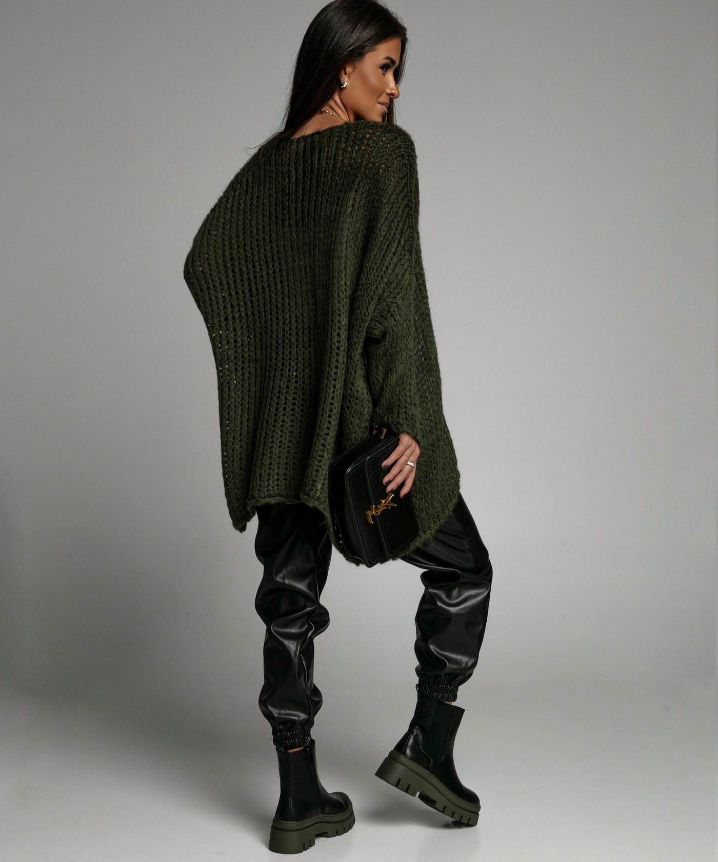 Cardigan Aina Khaki  Ladypolitan ♡   
