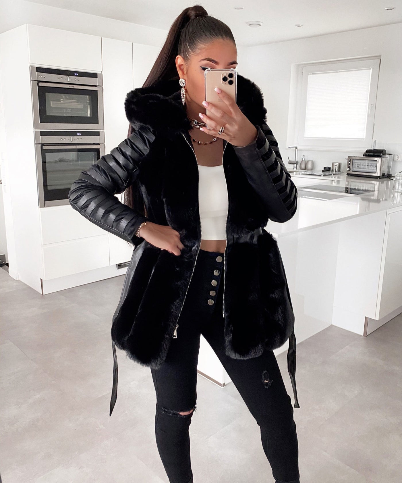 Jacke Joy Schwarz  Ladypolitan - Fashion Onlineshop für Damen   