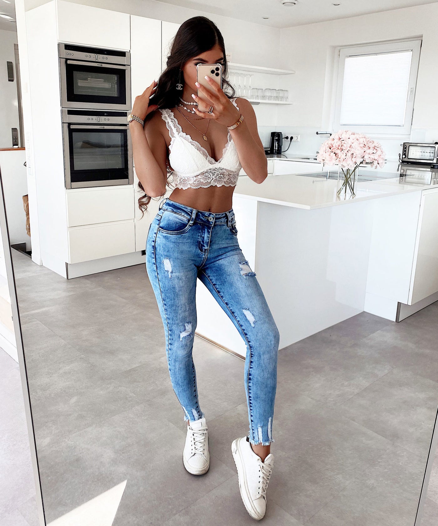 Jeanshose Ariella Blau  Ladypolitan - Fashion Onlineshop für Damen   