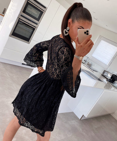 Kleid Caroline Schwarz  Ladypolitan - Fashion Onlineshop für Damen   