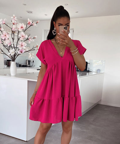 Kleid Lilly Beere  Ladypolitan - Fashion Onlineshop für Damen   