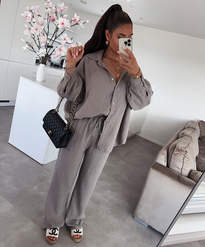 Musselin Set Violeta Taupe  Ladypolitan ♡   