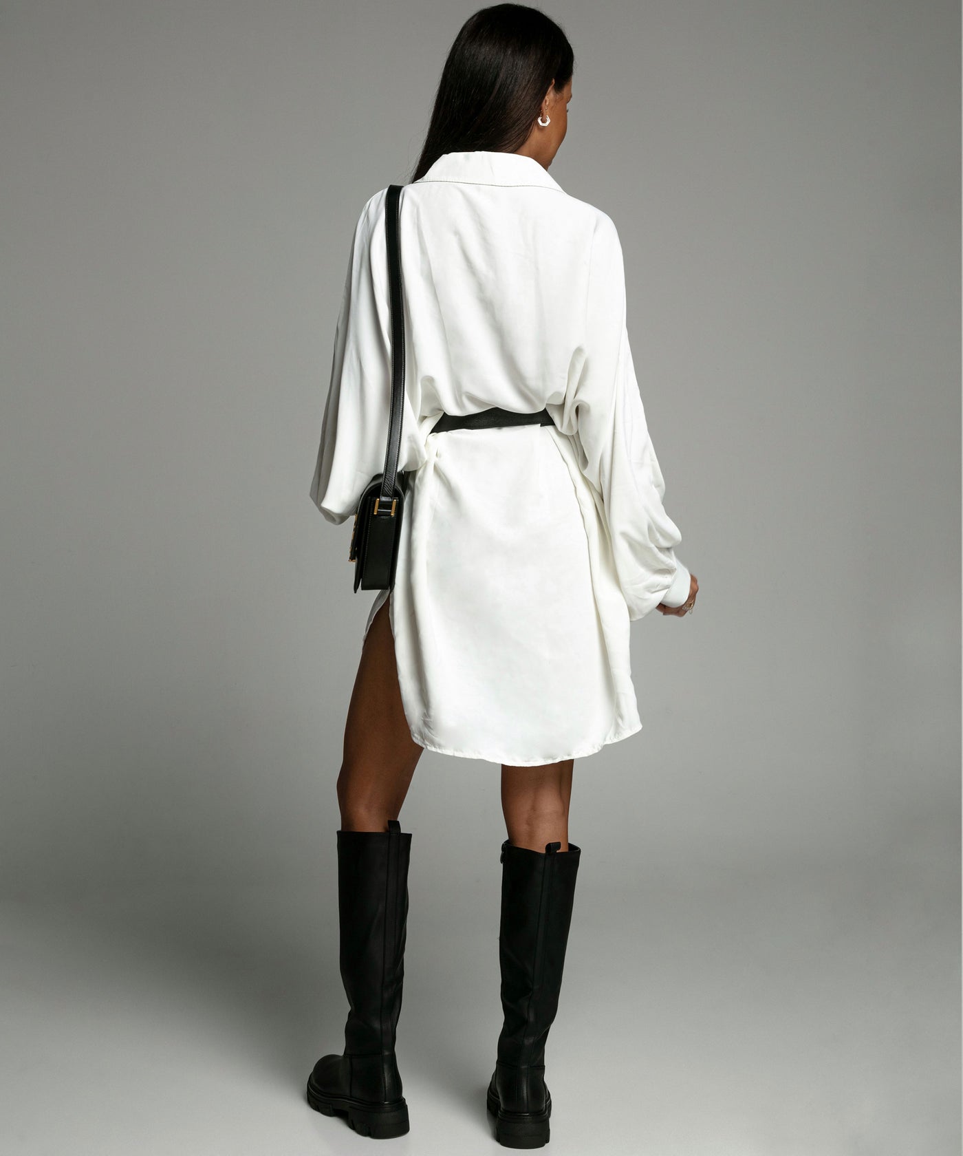 Oversize Bluse Alina Weiß  Ladypolitan ♡   