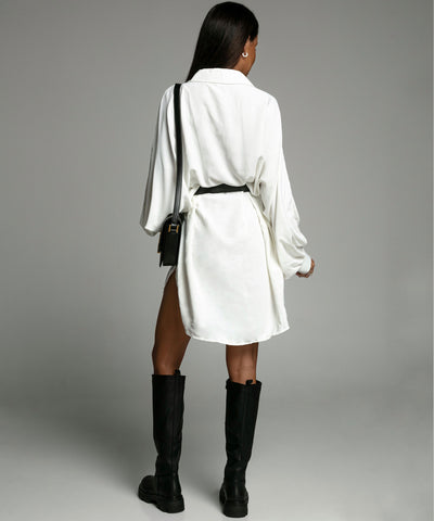 Oversize Bluse Alina Weiß  Ladypolitan ♡   