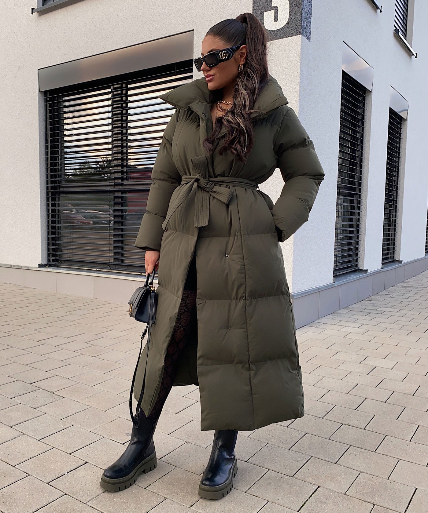 Oversize Parka Kyleih Khaki  Ladypolitan - Fashion Onlineshop für Damen   