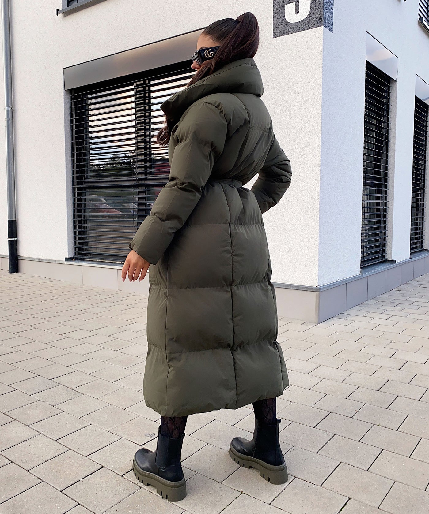 Oversize Parka Kyleih Khaki  Ladypolitan - Fashion Onlineshop für Damen   