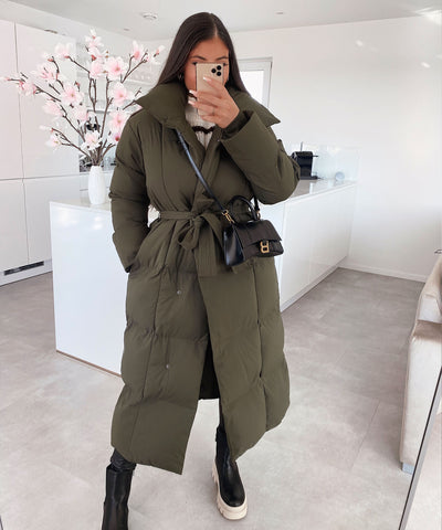 Oversize Parka Kyleih Khaki  Ladypolitan - Fashion Onlineshop für Damen   