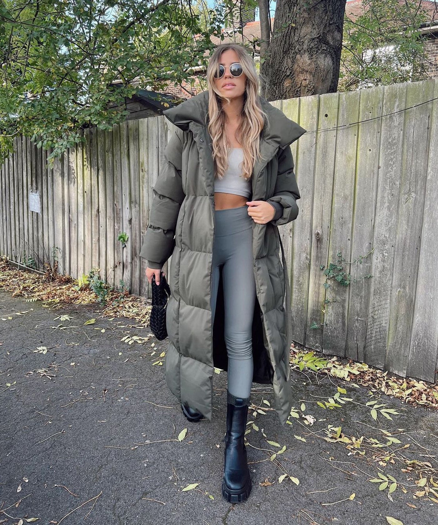 Oversize Parka Kyleih Khaki  Ladypolitan - Fashion Onlineshop für Damen   