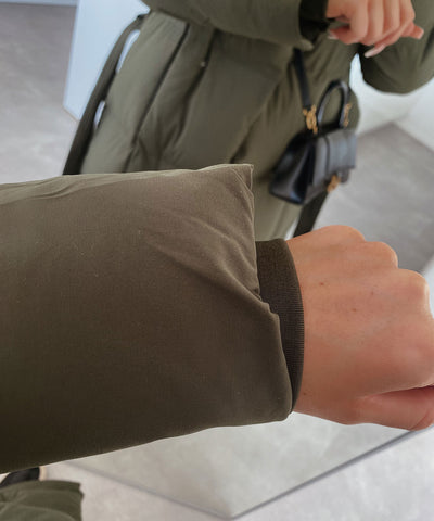 Oversize Parka Kyleih Khaki  Ladypolitan - Fashion Onlineshop für Damen   
