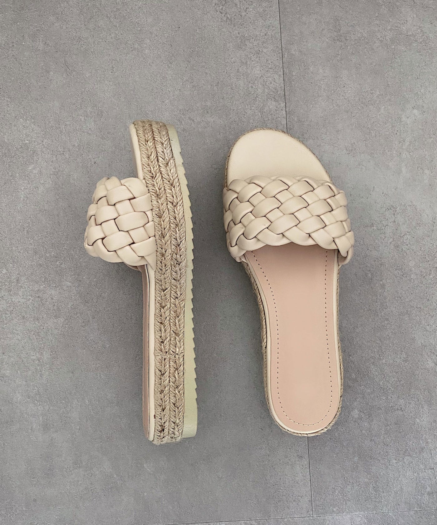Pantolette Liana Beige  Ladypolitan - Fashion Onlineshop für Damen   