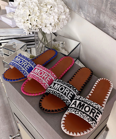 Schlappen Amore Pink  Ladypolitan ♡   