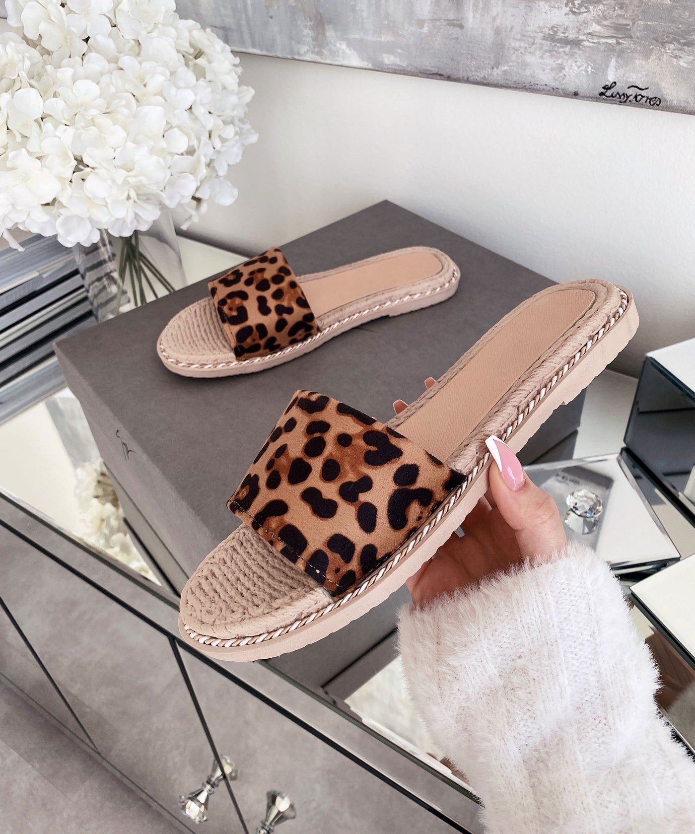 Schlappen Cheyenne Leo  Ladypolitan - Fashion Onlineshop für Damen   