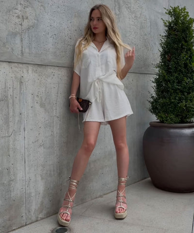 Set Maly weiß  Ladypolitan - Fashion Onlineshop für Damen   