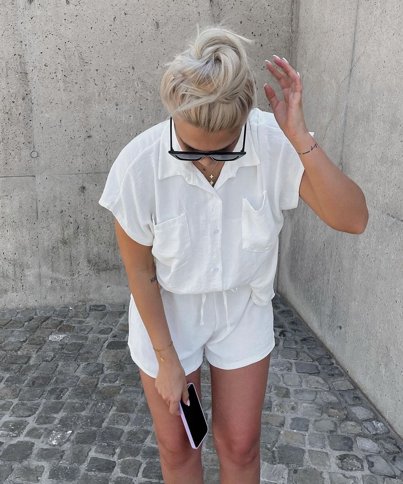 Set Maly weiß  Ladypolitan - Fashion Onlineshop für Damen   