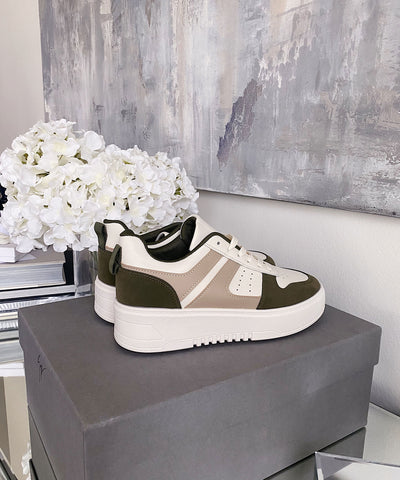 Sneaker Leire Khaki  Ladypolitan ♡   