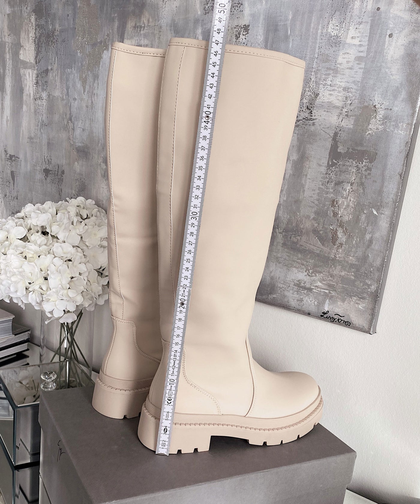Stiefel Margot Beige  Ladypolitan - Fashion Onlineshop für Damen   