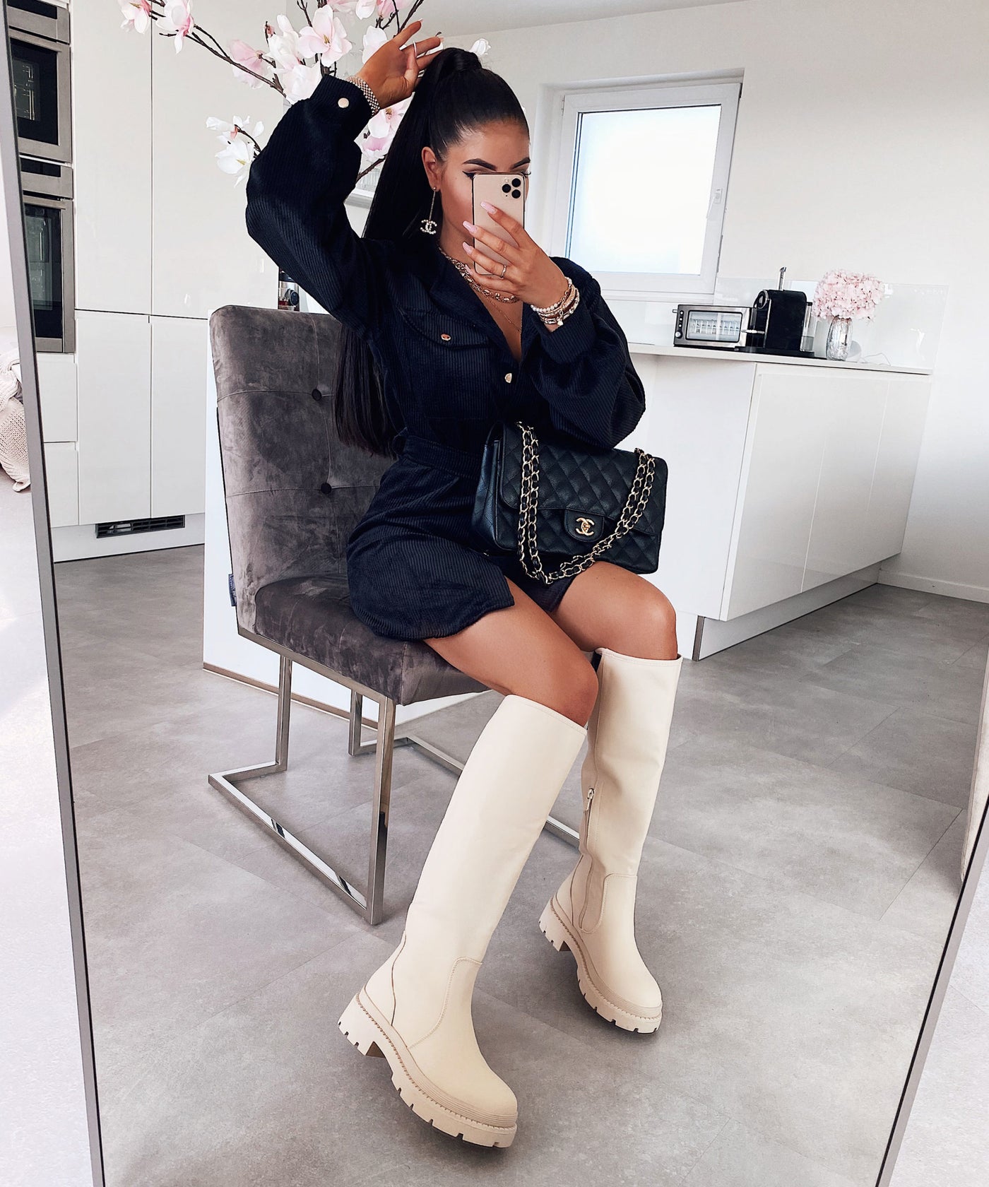 Stiefel Margot Beige  Ladypolitan - Fashion Onlineshop für Damen   