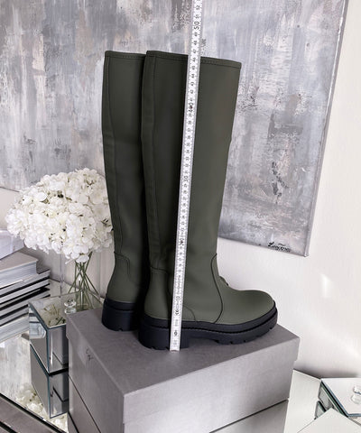 Stiefel Margot Khaki  Ladypolitan - Fashion Onlineshop für Damen   